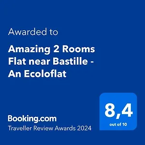 Amazing 2 Flat Near Bastille - An Ecoloflat París